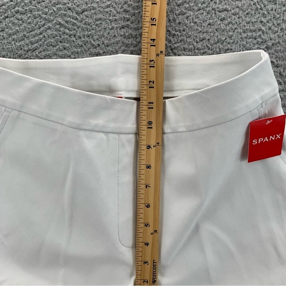 Spanx On-The-Go Slim Straight Pant Classic White Women's NWT Size: L (Regular) - Picture 9 of 15